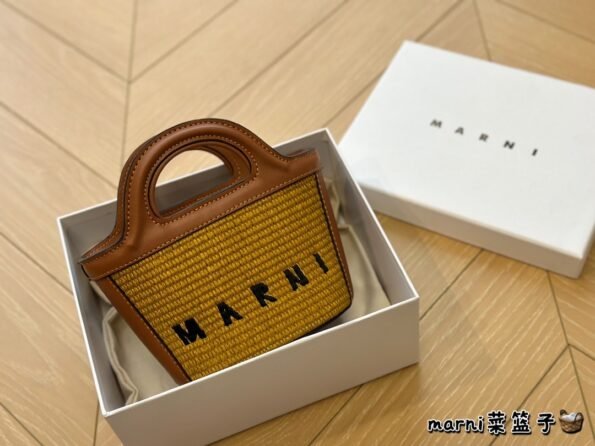 Vegetable Basket Lafite Grass New Straw Woven Handheld Cross Shoulder Woven Bag-comes with gift box - Image 10