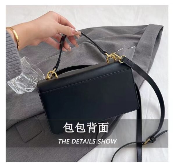 Female crossbody new autumn textured shoulder bag, fashionable and versatile, western-style small square bag, hand-held-without packaging box - Image 14