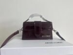 Jacquemus gold metal logo and hardware accessories removable long shoulder strap calfskin one-shoulder cross-body handbag women's style-comes with gift box - Image 15