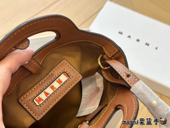 Vegetable Basket Lafite Grass New Straw Woven Handheld Cross Shoulder Woven Bag-comes with gift box - Image 5