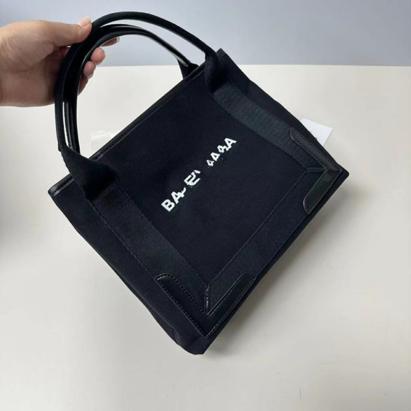 New canvas tote bag shopping bag shoulder crossbody bag handbag-without packaging box - Image 3