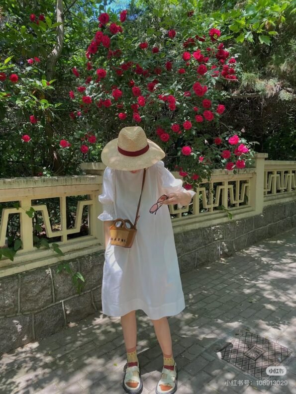 Vegetable Basket Lafite Grass New Straw Woven Handheld Cross Shoulder Woven Bag-comes with gift box - Image 20