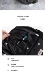 Fashion brand FOG waterproof backpack ESSENTIALS middle school student schoolbag men's and women's computer bag travel backpack-without packaging box - Image 8