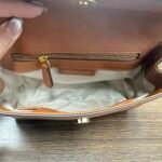 American MK women's bag Cambridge bag cross pattern mini one-shoulder cross-body handbag flip bag ava messenger bag small size-comes with gift box - Image 3