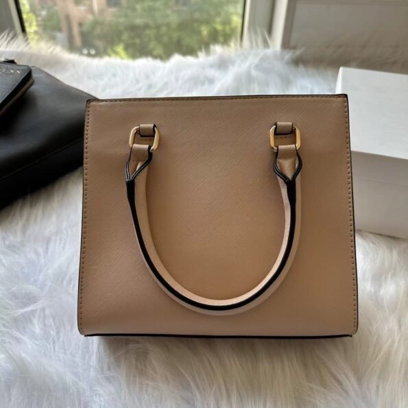 GUESS fashion versatile casual adjustable removable shoulder strap magnetic buckle opening and closing artificial leather one-shoulder cross-body handbag-comes with gift box - Image 6