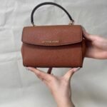 American MK women's bag Cambridge bag cross pattern mini one-shoulder cross-body handbag flip bag ava messenger bag small size-comes with gift box - Image 17