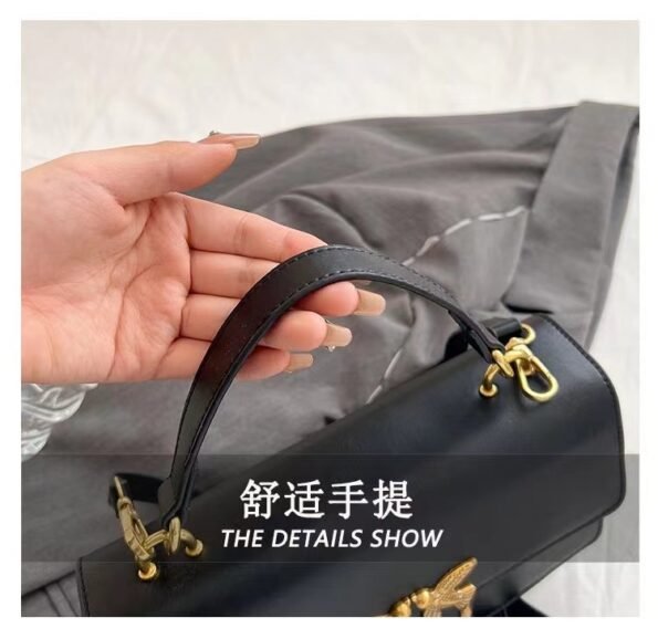 Female crossbody new autumn textured shoulder bag, fashionable and versatile, western-style small square bag, hand-held-without packaging box - Image 11