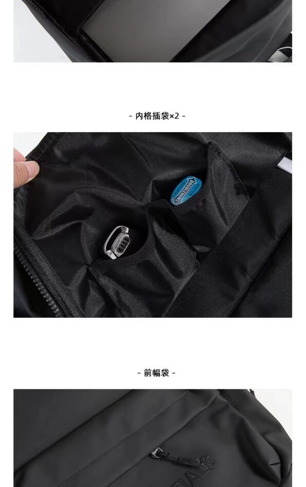 Fashion brand FOG waterproof backpack ESSENTIALS middle school student schoolbag men's and women's computer bag travel backpack-without packaging box - Image 10