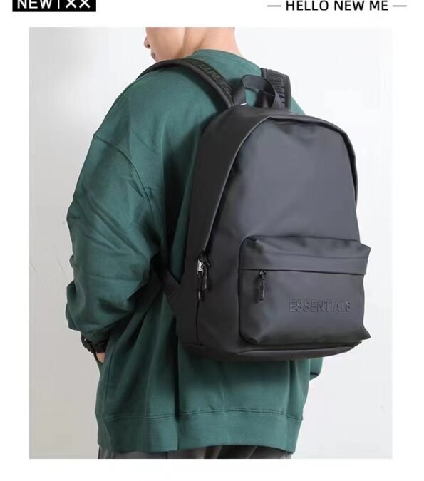 Fashion brand FOG waterproof backpack ESSENTIALS middle school student schoolbag men's and women's computer bag travel backpack-without packaging box - Image 6
