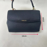American MK women's bag Cambridge bag cross pattern mini one-shoulder cross-body handbag flip bag ava messenger bag small size-comes with gift box - Image 2