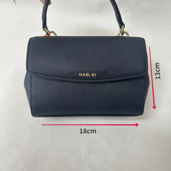 American MK women's bag Cambridge bag cross pattern mini one-shoulder cross-body handbag flip bag ava messenger bag small size-comes with gift box - Image 2