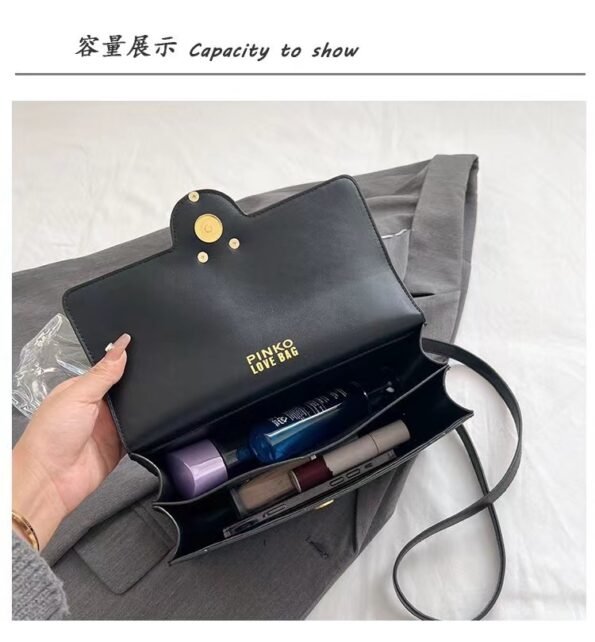 Female crossbody new autumn textured shoulder bag, fashionable and versatile, western-style small square bag, hand-held-without packaging box - Image 19