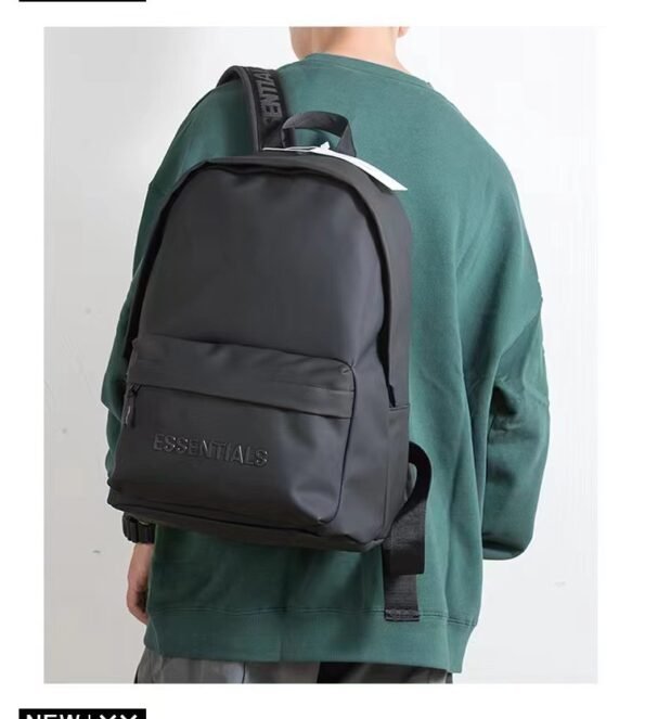 Fashion brand FOG waterproof backpack ESSENTIALS middle school student schoolbag men's and women's computer bag travel backpack-without packaging box - Image 7