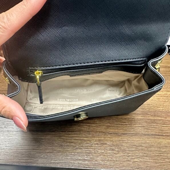 American MK women's bag Cambridge bag cross pattern mini one-shoulder cross-body handbag flip bag ava messenger bag small size-comes with gift box - Image 4