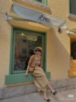 Vegetable Basket Lafite Grass New Straw Woven Handheld Cross Shoulder Woven Bag-comes with gift box - Image 17