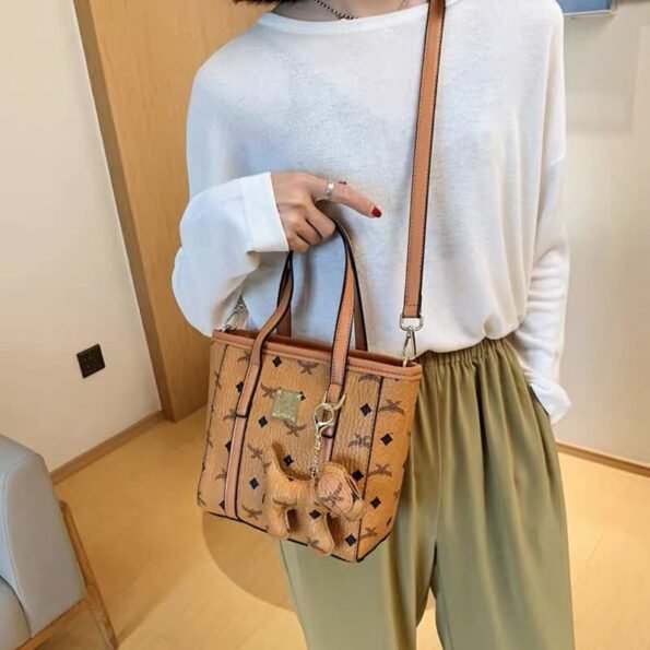 Women's luxury leather handbags, single shoulder crossbody bags, water bucket bags, vegetable baskets, women's bags-without packaging box - Image 53