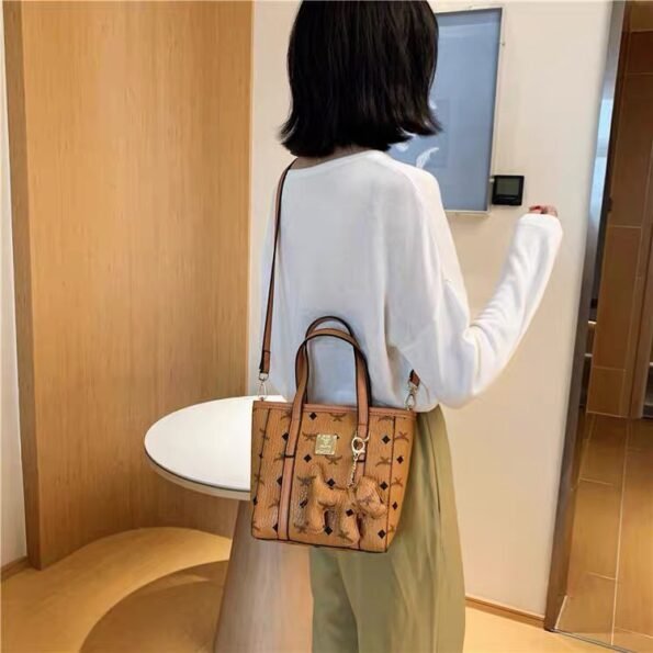 Women's luxury leather handbags, single shoulder crossbody bags, water bucket bags, vegetable baskets, women's bags-without packaging box - Image 50