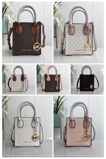 New music score bag mini single shoulder women's bag PVC classic flower organ bag cowhide tote handbag-comes with gift box