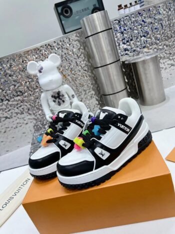 Big headed bread board shoes for men in spring, thick soled couple white shoes, unisex street trend shoes-comes with gift box