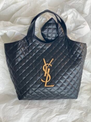 French niche handbag women's big bag new spring/summer versatile handbag, single shoulder large capacity diamond grid tote bag-comes with gift box
