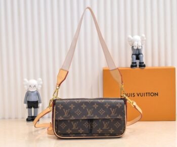Female Trendy New Fashionable Versatile Retro Shoulder Bag with Genuine Leather Underarm Vintage Flower Crossbody Bag-comes with gift box