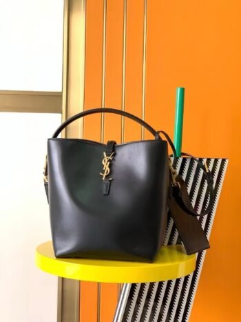 Women's bag new summer high-end texture bucket bag large capacity single shoulder armpit bag-comes with gift box