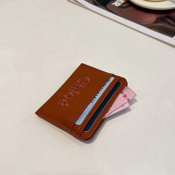 Chloe portable simple bag card bag men's card slot high appearance ID change bag card bag - Image 3
