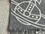 Saturn Empress Dowager fringe wool scarf cashmere shawl double-sided embroidery women's winter warm scarf-comes with gift box - Image 6