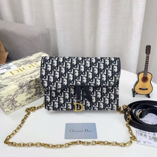 Craftsmanship workshop crossbody chain suitable for Dior saddle waist bag transformation wallet shoulder strap chain-comes with gift box - Image 1