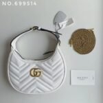 New leather half moon armpit bag, high-end single shoulder hand-held crossbody chain crescent bag-comes with gift box - Image 38