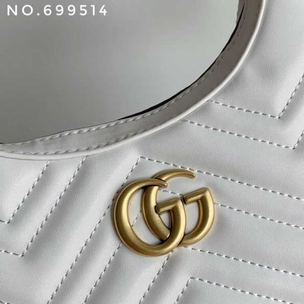 New leather half moon armpit bag, high-end single shoulder hand-held crossbody chain crescent bag-comes with gift box - Image 31