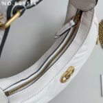 New leather half moon armpit bag, high-end single shoulder hand-held crossbody chain crescent bag-comes with gift box - Image 32