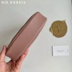 New leather half moon armpit bag, high-end single shoulder hand-held crossbody chain crescent bag-comes with gift box - Image 5