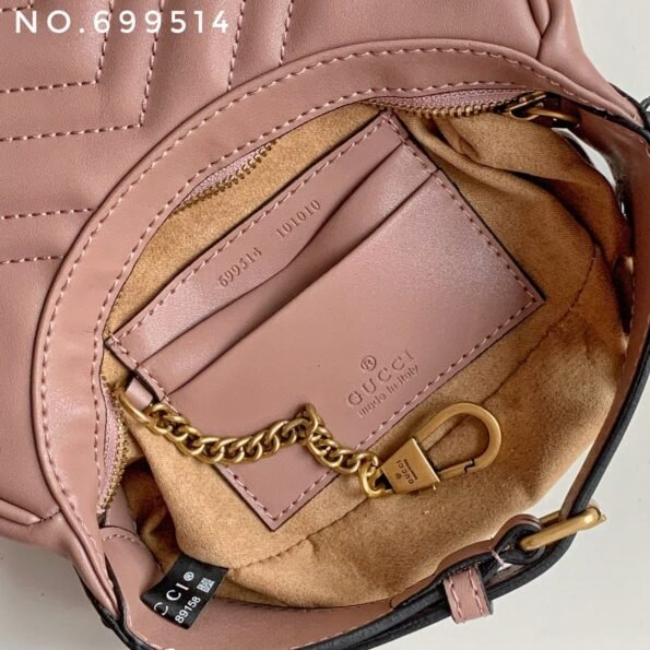 New leather half moon armpit bag, high-end single shoulder hand-held crossbody chain crescent bag-comes with gift box - Image 14