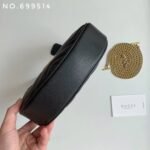 New leather half moon armpit bag, high-end single shoulder hand-held crossbody chain crescent bag-comes with gift box - Image 9