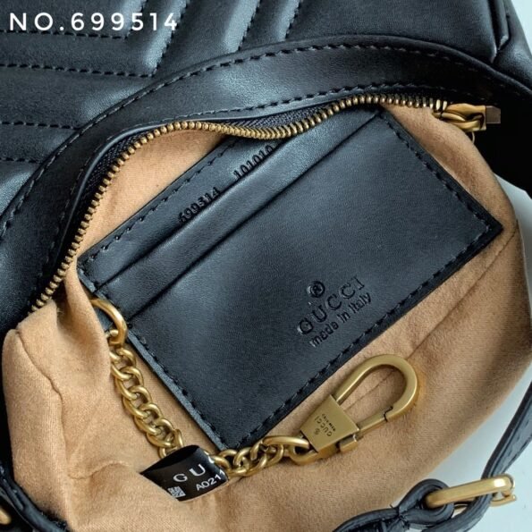 New leather half moon armpit bag, high-end single shoulder hand-held crossbody chain crescent bag-comes with gift box - Image 19