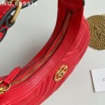 New leather half moon armpit bag, high-end single shoulder hand-held crossbody chain crescent bag-comes with gift box - Image 23