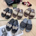 Gucci couple's Cruise slippers