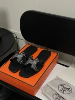 【Hermes】Oran Hermès cowhide sandals - Image 3