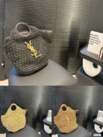 Yves Saint Laurent woven tote bag does not come  without box