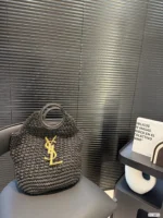 Yves Saint Laurent woven tote bag does not come  without box - Image 9