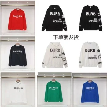 The new all-print cotton sweatshirt for men and women couples