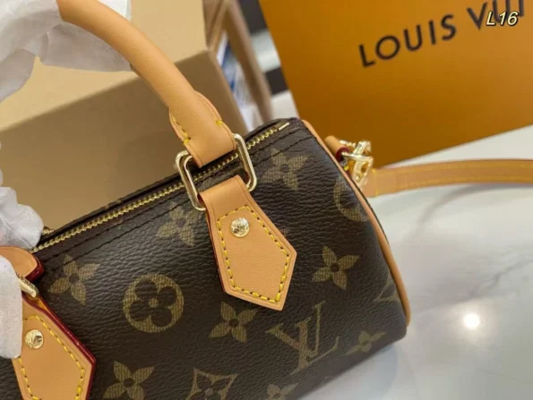 LV Portable Crossbody Pillow Bag with Gift Box - Image 5