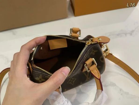 LV Portable Crossbody Pillow Bag with Gift Box - Image 2