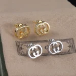 The new stud earrings can be matched with a branded box