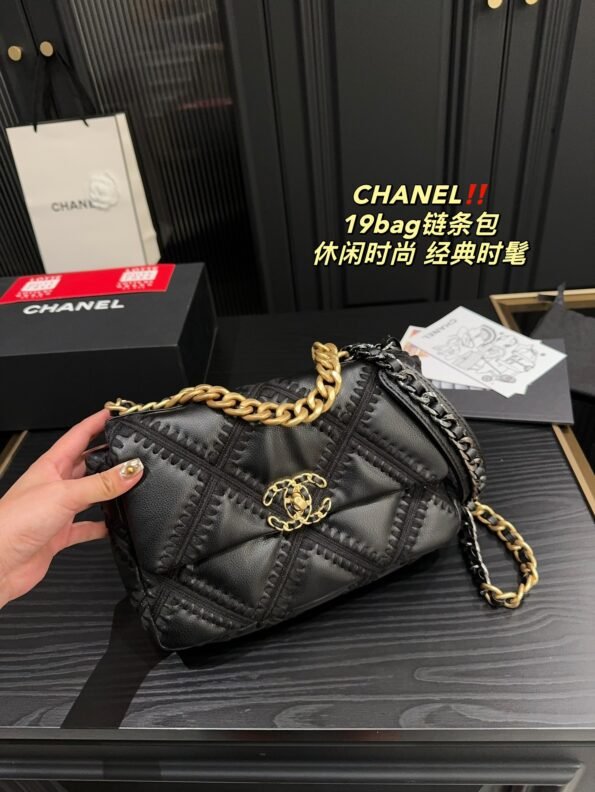 Xiaoxiangfeng Embroidered Women's Bag Fashionable High end Versatile Handheld Single Shoulder Diagonal Chain Bag-comes with gift box - Image 5