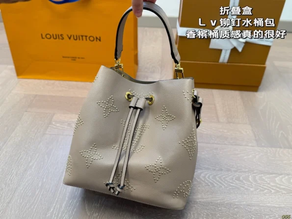 LV Rivet Bucket Pack-comes with gift box - Image 10