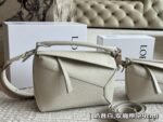 Loewe geometric bag puzzle is really a cowhide quality that cannot be missed-comes with gift box-Double straps1 - Image 20