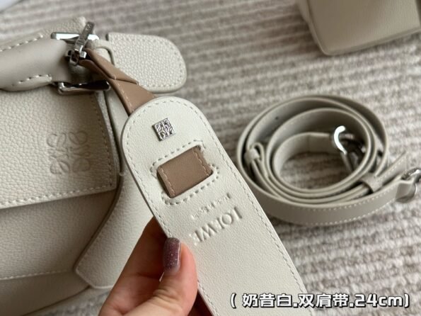 Loewe geometric bag puzzle is really a cowhide quality that cannot be missed-comes with gift box-Double straps1 - Image 23