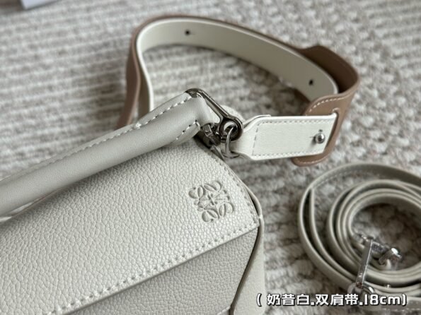 Loewe geometric bag puzzle is really a cowhide quality that cannot be missed-comes with gift box-Double straps1 - Image 18